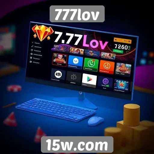 Interface do usuário do 777lov e sua usabilidade