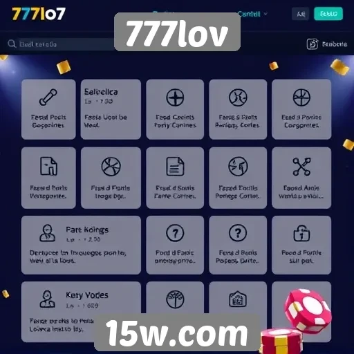 Avaliação das funcionalidades do site 777lov